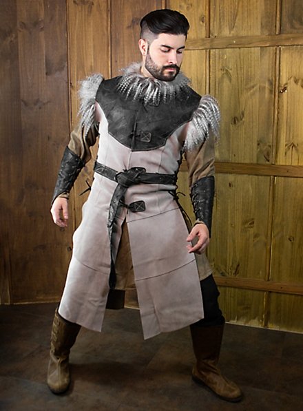 Arthurian Medieval Leather Jerkin - Costumes and Collectibles